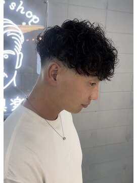 刈部倶楽舞 スペインカール/外国人風パーマ/メンズパーマ/