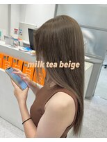 ルミヘアー 金沢駅西口店(Lumi hair) ★ミルクティーベージュ/ダブルカラー/ブリーチ/金沢駅西