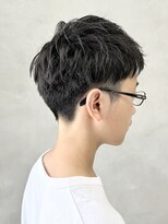 メグロ 相模大野(MEGURO) キッズカット/子供カット/男の子/ブルーブラック/メンズ194