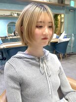 ロンドフルール 大宮東口(Lond fleur) ミニウルフレイヤーカット顔周りカット前髪カット韓国ボブ/大宮