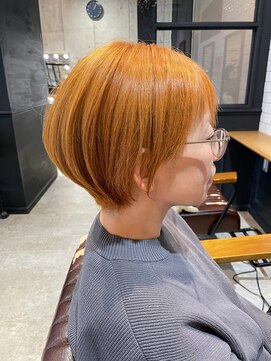 スペックホルダー(Spec Holder) アプリコットオレンジショートボブ8.27アプリコットオレンジ