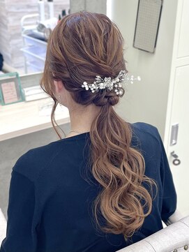 ミリィバイアヤラ 船橋店(MIRYI by ayala) 【CHIHARU】ローポニー/ヘアアレンジ/船橋