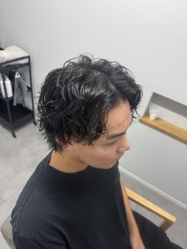 アウラヘアーサロン(aura hair salon) 【メンズ】ウルフパーマ