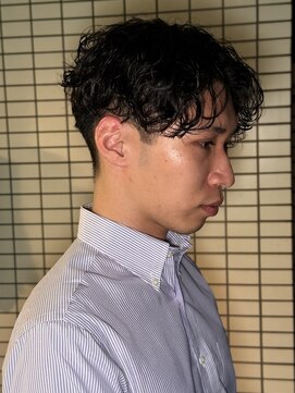 スウェル 柏店(Swell) #MEN’S HAIR#サーフカール#刈り上げセンターパート#フェード