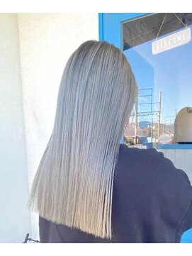 ヘアーメイク コラソン(hair make corazon) 似合わせカットメルティカラー着物フェミニンロング