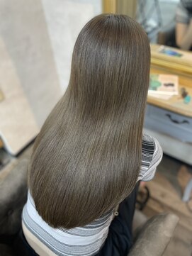 髪質改善ストレート