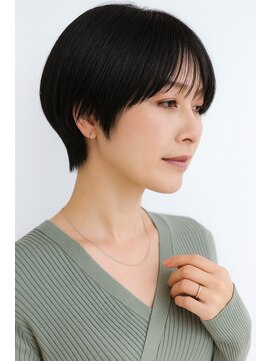 ゲイン(Gain) ショートカット・レイヤーカット×白髪ぼかし