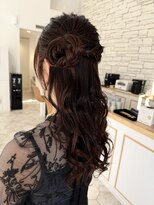 シャルム アロ(Charme Alo)&nbsp;ハーフアップヘアアレンジ