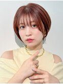 クールショート/顔周りカット/前髪白髪/20代30代40代50代/立川