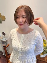 シズク(sizuk)&nbsp;ショートボブ×顔まわりレイヤー