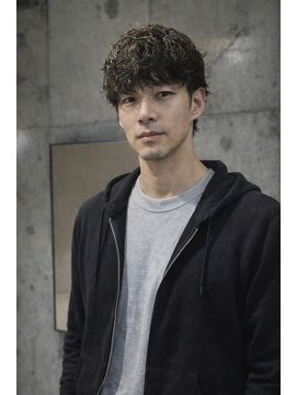 ベル 表参道店(Belle) 《30代.40代男性へ。大人のメンズパーマ》シャドウパーマ