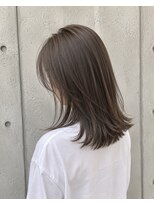 アンリエラ(Unliera)&nbsp;【Unliera】ブリーチ無しダブルカラー×グレージュ☆本宮