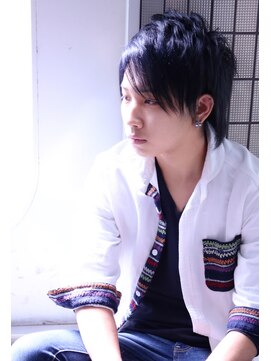 ナトゥーラ 御器所店(Natura) 【Natura御器所】ブルーアッシュでクールメンズヘア