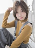 ボブベースのナチュラルショート