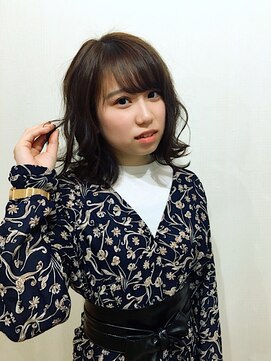 ヘア グラッドネス ワールド(hair gladness WORLD) ミディアムウェーブ