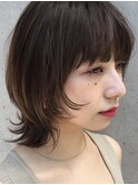 【小杉拓馬】ウルフカット