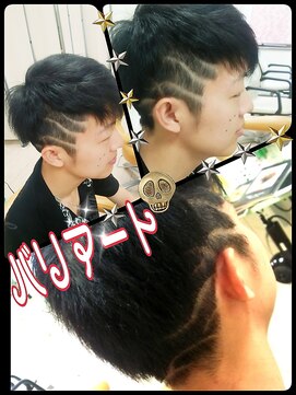 ヘアースペース 練馬店(hair space COCO) 【ご予約TEL：0359469344】メンズバリアートカット