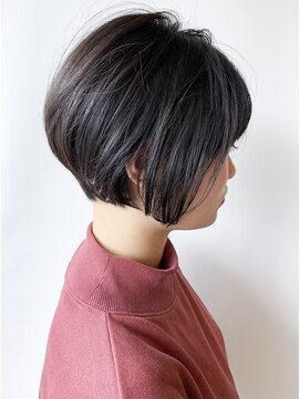 モリオ フロム ロンドン サッポロファクトリー店(morio FROM LONDON) 【morio】2020年人気髪型大人かわいい黒髪ショートボブ