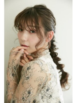 フィガロ ミーナ 東生駒店(FIGARO MINA) 【figaro】大人可愛い編みおろしスタイル