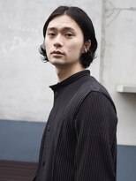 プレディカ(pledica)&nbsp;ミディアム×センターパート×耳かけ【表参道】