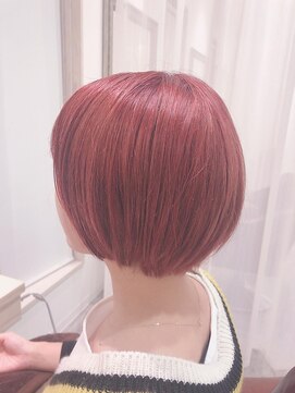 アドラーブル けやき通り店(adorable) 10代20代★スタイリング簡単♪小顔見せ☆丸みショート