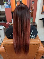 ボアップ 新居浜店(boappu) #グラデーション #バレイヤージュ #エクステ #プルエクステ