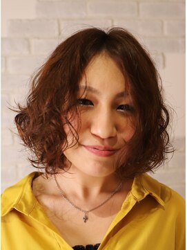 グリンへアー(Grin hair) ボブカール