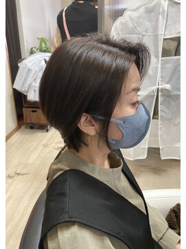 ナチュラ(NATU-RA) 大人綺麗ショート＋アッシュグレージュ