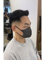 ドルクス 日本橋(Dorcus)&nbsp;イケオジ　渋い大人の男性　髪型　ワイルドパーマ