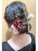 ヴァニラ(Vanilla) 成人式前撮りヘアセット