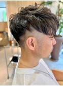 本八幡×メンズショート×刈り上げ