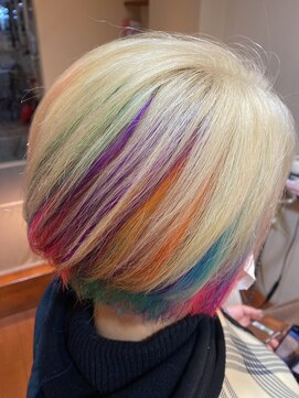 ジルヘアー(Jill hair) レインボーカラー