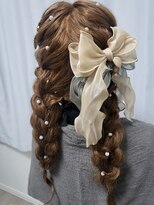 イノチカ(INOCHIKA) 編み下ろしツインヘア