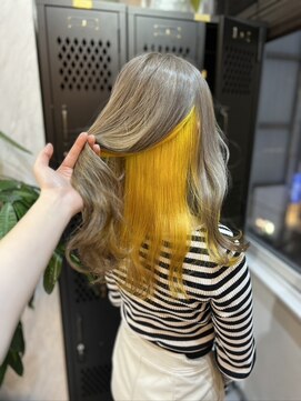 ヴァイス 渋谷店(VAICE) 《推しカラー》アッシュベージュ×イエロー