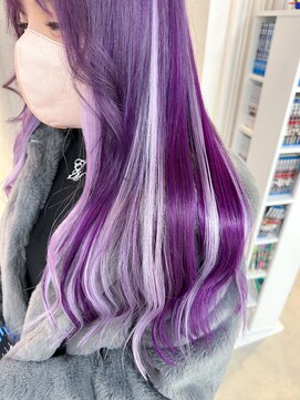 ボックスミコ(Box mico.) エクステでポイントカラーに☆