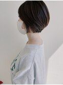 丸みショートボブ