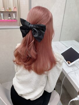 ロンド レア 天神大名店(Lond Le’a) 髪質改善グレージュカラー似合わせカットフェミニンロング