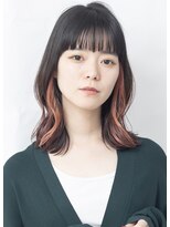 リアン(lien)&nbsp;☆lien.自由が丘 大橋☆セミディ/イヤリングカラー/外ハネ