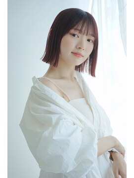 シェノン 武庫之荘(CHAINON) ぷつっとボブ×チェリーピンク