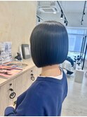 黒髪ボブルフネビージュ小顔ワンレン《用賀》