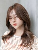 ドットハリス(.Hallis)&nbsp;シースルー前髪/ロング/レイヤーカット/20代30代40代