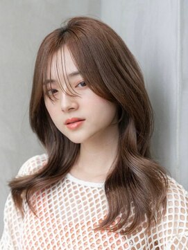 ドットハリス(.Hallis) シースルー前髪/ロング/レイヤーカット/20代30代40代