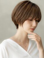 イオ 本厚木(io)&nbsp;20代30代大人美人ショートボブ/ショートヘア/オリーブベージュ