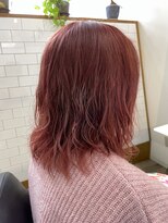 ヘアー オブ シエスタ hair of SIESTA 韓国風レッドカラー