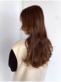 【MICHI 富田店　古作蓮】艶カラー　ブラウンベージュ