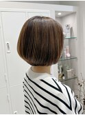 加藤【高円寺】丸みボブ/ハイライト/白髪ぼかし/エイジングケア