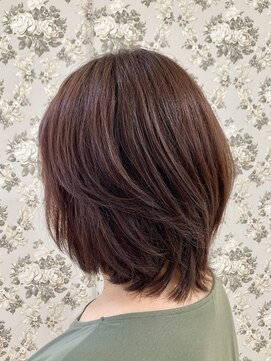 ルシエル バイ カトレアグループ(Le Ciel) 30代40代50代レイヤーカット/レイヤーボブ/大人ウルフスタイル