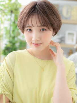 カバーヘア ブリス 川口(COVER HAIR bliss) フレンチカジュアル小顔束感マッシュショート20代30代40代