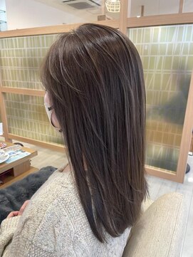 アドラーブル 長岡リップス旭岡店(adorable) 20代30代透明感アッシュベージュカラー