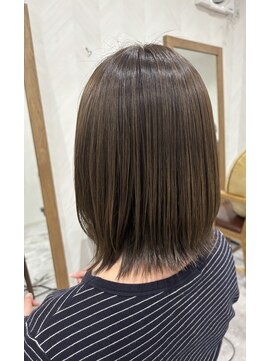 トイロ(toiro) 美髪縮毛矯正+赤味消しカラー